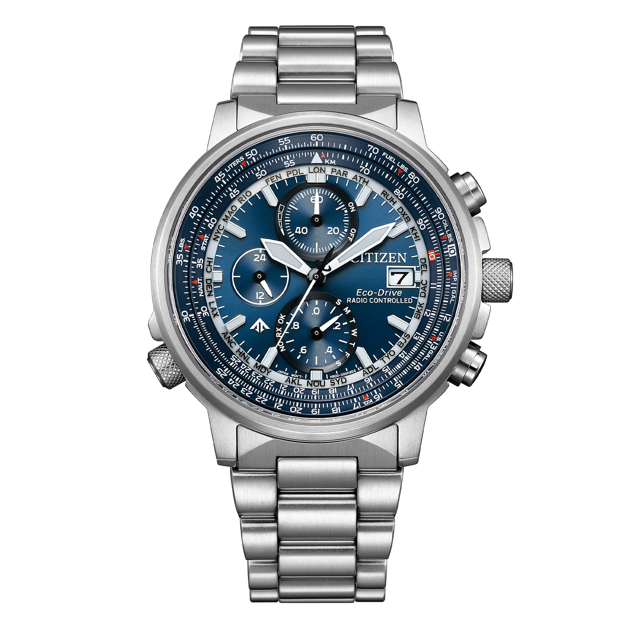 Orologio Citizen Crono Pilot Eco-Drive - AT8300-58L