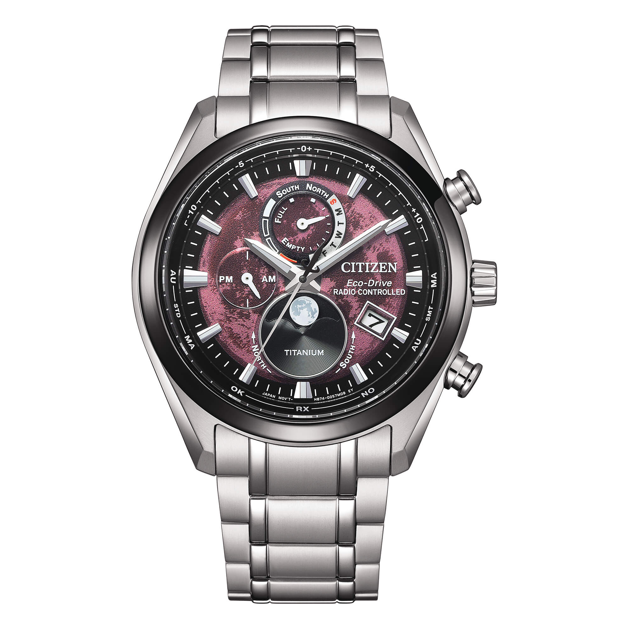 Orologio Citizen Tsuki-yomi Moon Phase BY1018-80X