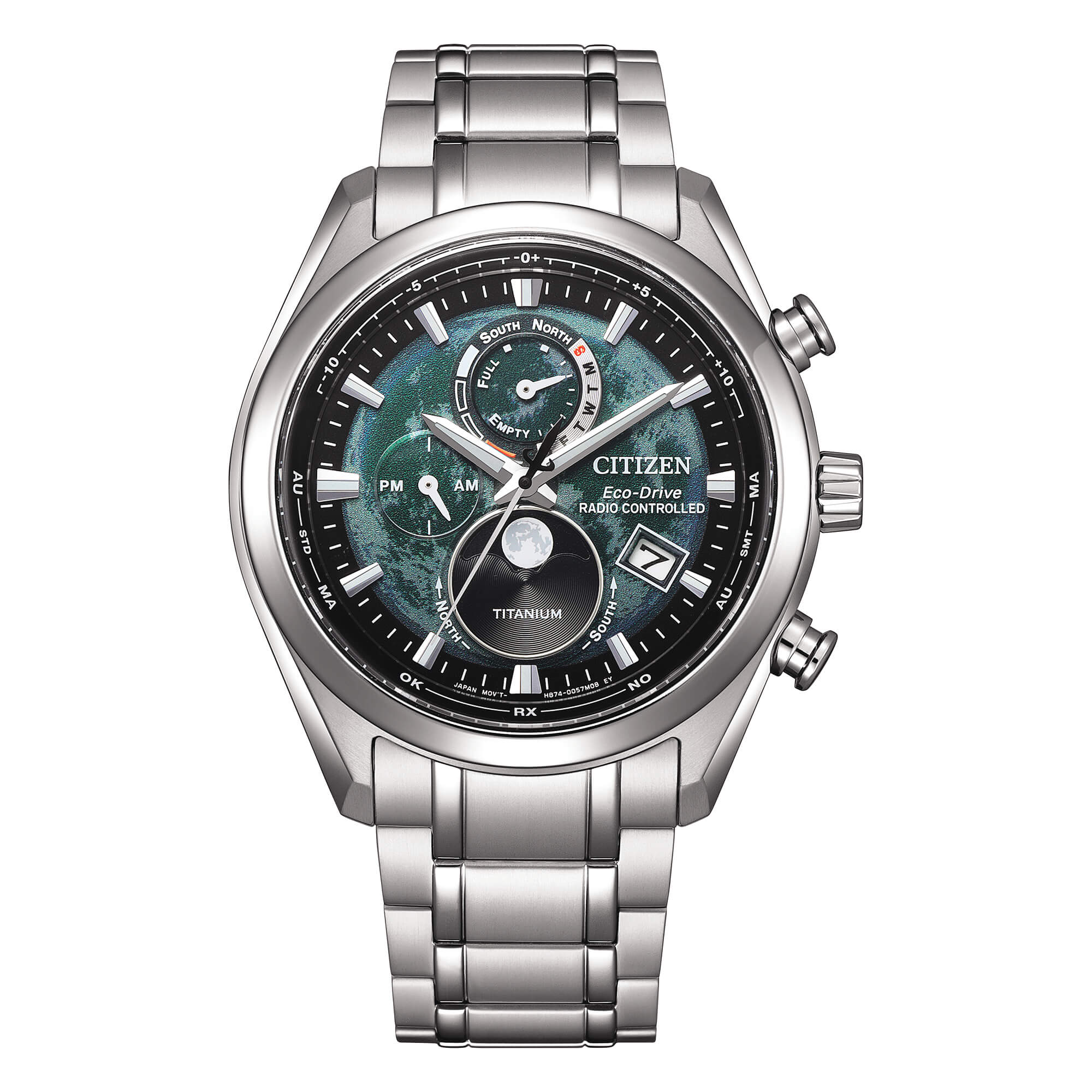 Orologio Citizen Tsuki-yomi Moon Phase BY1010-81X